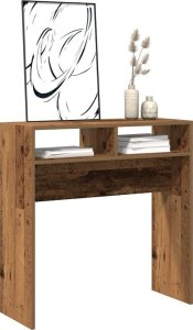 vidaXL Stolik konsolowy, stare drewno, 78x30x80 cm 3