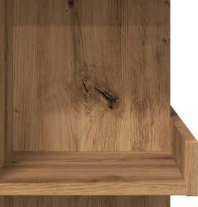 vidaXL vidaXL Stolik barowy z półkami, dąb artisan, 100x50x101,5 cm 7