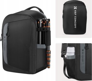 Plecak Kf Plecak Fotograficzny Foto na Aparat Lustrzankę DSLR Kamerę Drona / 22L / K&F / KF13.158 8