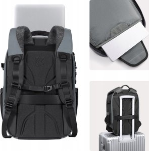 Plecak Kf Plecak Fotograficzny Foto na Aparat Lustrzankę DSLR Kamerę Drona / 22L / K&F / KF13.158 9