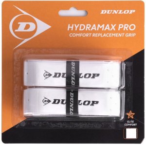 Dunlop Squash racket replacement grip DUNLOP HYDRAMAX PRO 2pcs. white 1