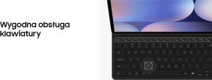 Samsung Etui Samsung EF-DX920UBEGWW Tab S10 Ultra / S9 Ultra czarny/black Book Cover Keyboard Slim 12
