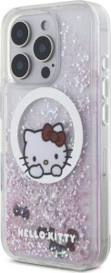 HelloKitty Hello Kitty HKHMP16LLSWKH iPhone 16 Pro   6.3" biały/white hardcase Liquid Glitter Sweet Kitty Bows MagSafe 2