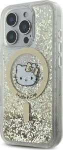 HelloKitty Hello Kitty HKHMP16XLGDIH iPhone 16 Pro   Max 6.9" biały złoty/white gold hardcase Liquid Glitter Fever MagSafe 2