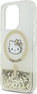 HelloKitty Hello Kitty HKHMP16XLGDIH iPhone 16 Pro   Max 6.9" biały złoty/white gold hardcase Liquid Glitter Fever MagSafe 6
