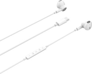 Słuchawki Beline Beline Słuchawki douszne USB-C SK194 białe/white 3