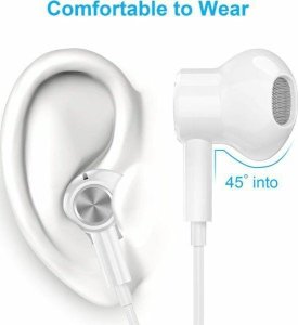 Słuchawki Beline Beline Słuchawki douszne USB-C SK194 białe/white 5