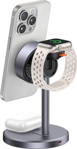 Ładowarka Mcdodo Ładowarka bezprzewodowa Mcdodo CH-2462 3w1 15W Qi2 + ładowarka sieciowa 33W 2