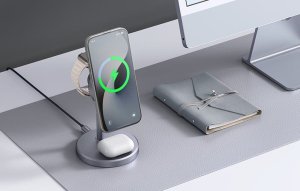 Ładowarka Mcdodo Ładowarka bezprzewodowa Mcdodo CH-2462 3w1 15W Qi2 + ładowarka sieciowa 33W 7