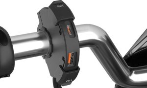 Ładowarka eXtremestyle Motocyklowe gniazdo USB QC + Typ-C PD MUS51 Power Ring 7