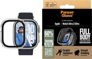 PanzerGlass PanzerGlass Snappie Full Body Apple       Watch Ultra 2 przezroczysty/transparent 3721 1