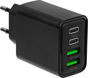 Ładowarka Blow 76-023# Ładowarka sieciowa gniazdo usbx2 + usb-c qc+pd 65w 1