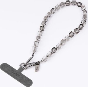 Uniq UNIQ Coehl Candy Gem Handstrap            uniwersalny sznurek do telefonu na rękę srebrny/silver sparkling 3