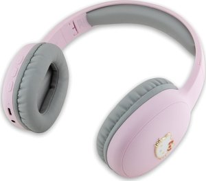Słuchawki HelloKitty Hello Kitty słuchawki nauszne Bluetooth HKBHA1BKHLMP różowe/pink Metal Logo 2