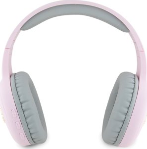 Słuchawki HelloKitty Hello Kitty słuchawki nauszne Bluetooth HKBHA1BKHLMP różowe/pink Metal Logo 3