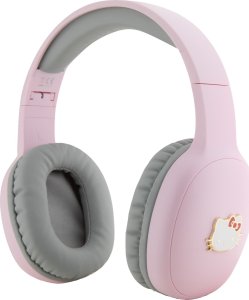 Słuchawki HelloKitty Hello Kitty słuchawki nauszne Bluetooth HKBHA1BKHLMP różowe/pink Metal Logo 6