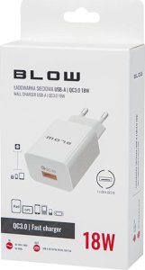 Ładowarka Blow 76-022# Ładowarka sieciowa gniazdo usb qc3.0 4