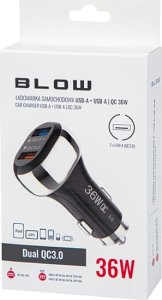 Blow 75-790# Ładowarka samochodowa gn.usbx2 36w g36c 5