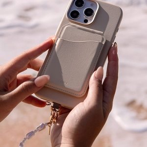 Uniq Coehl Perla Handstrap universal string for phone on hand white/white pearl 5