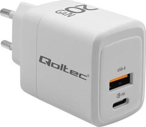 Ładowarka Qoltec Ładowarka sieciowa Qoltec 20W GaN biała 6