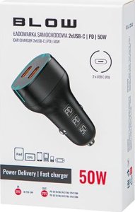 Ładowarka Blow 75-779# Ładowarka samochodowa gn.usb-cx2 50w g50b 5