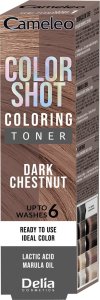 Delia CAMELEO Color Shot Copper Toner do włosów Dark Chestnut 60 ml 1