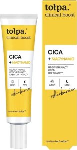 Tołpa Clinical Boost - Cica + Niacynamid - Długotrwale regenerujący krem do twarzy 40ml 1