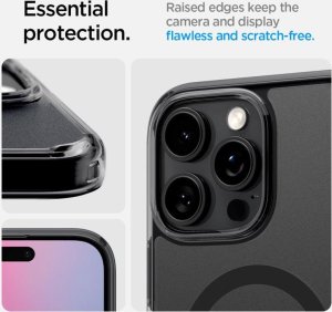 Spigen Etui Spigen Ultra Hybrid T Mag MagSafe Apple iPhone 16 Pro Frost Black 12