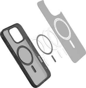 Spigen Etui Spigen Ultra Hybrid T Mag MagSafe Apple iPhone 16 Pro Frost Black 6
