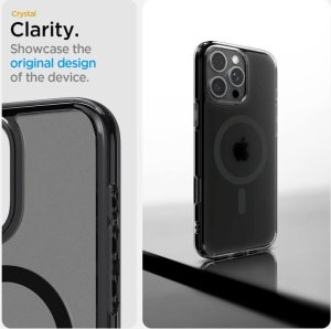 Spigen Etui Spigen Ultra Hybrid T Mag MagSafe Apple iPhone 16 Pro Frost Black 9
