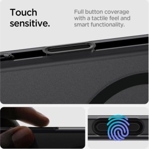 Spigen Etui Spigen Ultra Hybrid T Mag MagSafe Apple iPhone 16 Pro Frost Black 10