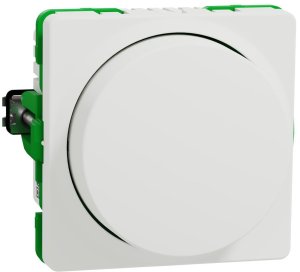 Lauritz Knudsen LK FUGA® Wiser Drejelysdæmper til LED Hvid 1M Understøtter Multiwire teknologi: fungerer med og uden 1