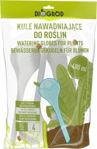 Browin Zestaw 4 kul nawadniających do kwiatów z korkiem 400ml 5
