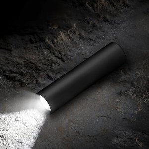 Latarka Solight Solight LED nabíjecí kapesní svítilna, 120lm, Li-Ion, USB, hliník, černá 2