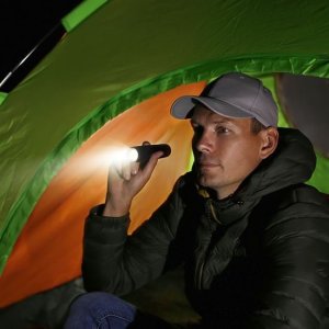 Latarka Solight Solight LED nabíjecí kapesní svítilna, 120lm, Li-Ion, USB, hliník, černá 5