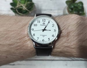 Zegarek Perfect Zegarek Perfect GXB433-01 męski klasyczny czytelny . 3