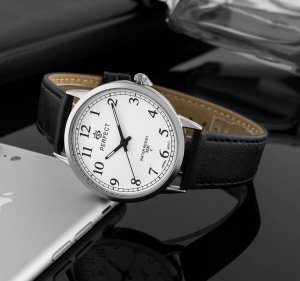 Zegarek Perfect Zegarek Perfect GXB433-01 męski klasyczny czytelny . 4