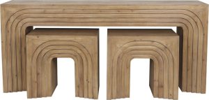 Bigbuy Home Konsola Home ESPRIT 180 x 40 x 80 cm (3 Części) 1