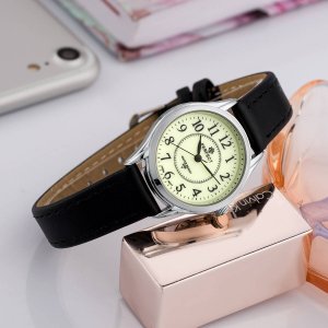 Zegarek Perfect Zegarek Perfect LX010-04 damski klasyczny świecąca tarcza . 3