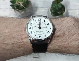 Zegarek Perfect Zegarek Perfect GXB141-01 męski klasyczny czytelny . 3