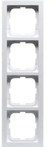 ABB ABB Impressivo ramme 4 modul, 85x298mm, hvid 1
