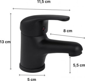 Bateria umywalkowa YokaHome Czarny zestaw bateria umywalkowa wannowa słuchawka - Yoka 10