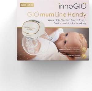 InnoGio INNOGIO Line Handy- Electric Wearable Breast Pump Double, GIOmum, GIO-356 11
