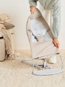 BabyBjorn BABYBJORN bouncer BALANCE Soft Woven/Jersey, beige/grey, 005383 3