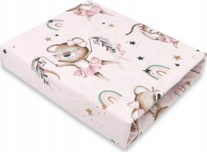 MimiNu MIMINU Sheet for cot, Little Ballerina, 60 x 120 cm 1