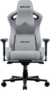 Fotel Anda Seat Fotel gamingowy Anda Seat Kaiser 2 XL Pro materiałowy szary obrotowy 1