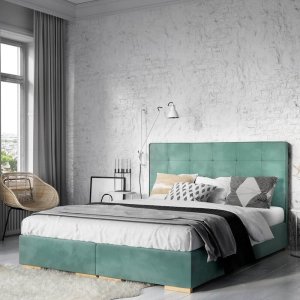NewDesign Łóżko Smart kontynentalne 160x200 z lamówką, z pojemnikiem, grupa 1 1