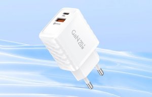 Ładowarka Foneng Ładowarka sieciowa Foneng EU56 1xUSB-A, 1xUSB-C, 20W (Biała) + kabel USB-A do Lightning 4