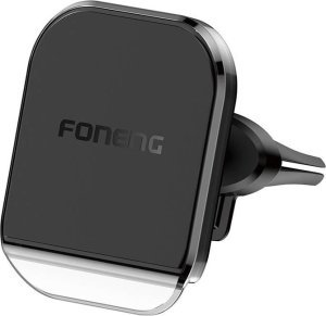 Foneng Magnetyczny uchwyt samochodowy do kratki Foneng CP106 (Czarny) 2