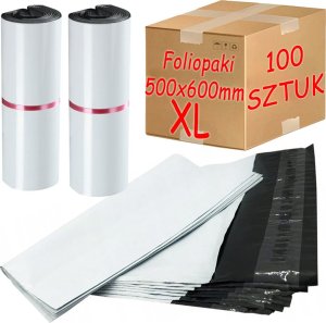 Pako Foliopaki Kurierskie Białe XL 500x600mm - 100 szt. 2